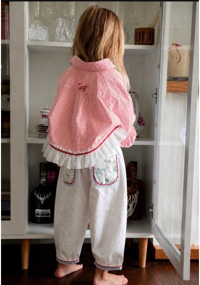 Gökjoy Kids Wear Gömlekli Takım Pembe Pembe