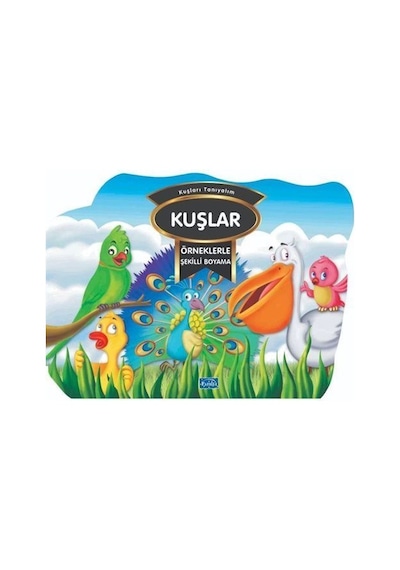 Örneklerle Şekilli Boyama - Kuşlar