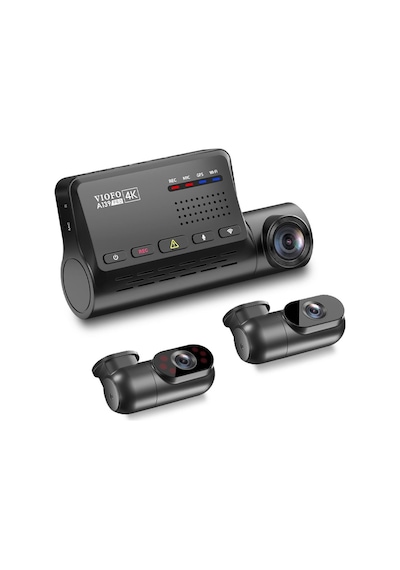 Viofo A139 Pro 3 Kameralı Ön-arka-iç 4k Hdr 5ghz Wifi Gps'li Araç Kamerası