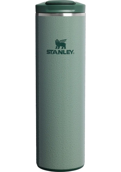 Stanley The Transit Fliptop Mug Hammertone Green 0.47 Litre Yeşil