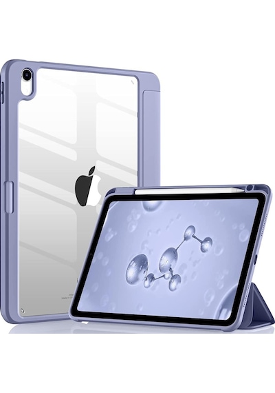 Apple Uyumlu iPad, 7. 8. 9. Nesil 10.2" Kılıf Grafiti Şeffaf Kalem Bölmeli 2019 2020 2021