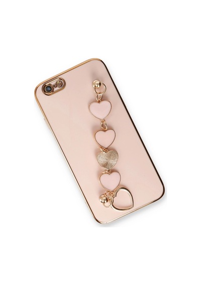 Apple  Uyumlu  iPhone 6 Kılıf Esila Silikon Pudra,