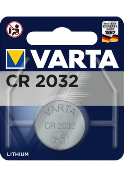 Varta CR2032 3V Lityum Düğme Pil 100'lü