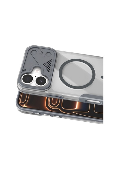 Joko Apple İphone 16 Zinko Magsafe Kapak - Titan Gri 0.2M-Çok Renkli