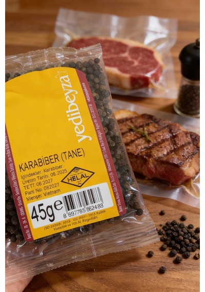 Yedi Beyza Tane Karabiber 45 Gr Doğal Aromatik Baharat