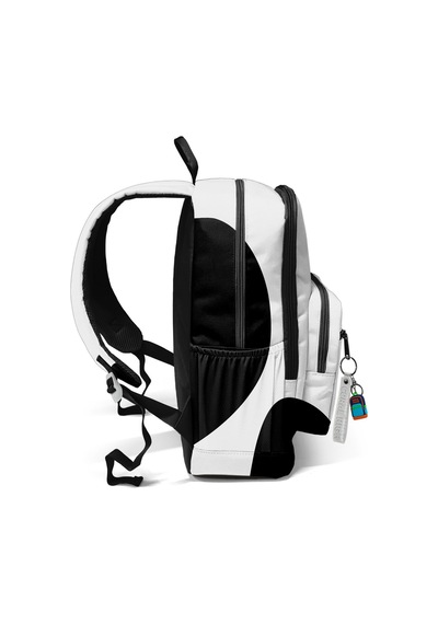 Coral High Siyah Beyaz Desenli Okul Sırt Çantası 23687 Siyah - Beyaz
