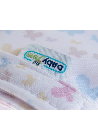 Babyjem Bebek Diş Kaşıyıcı Eldiveni Kelebek Mavi