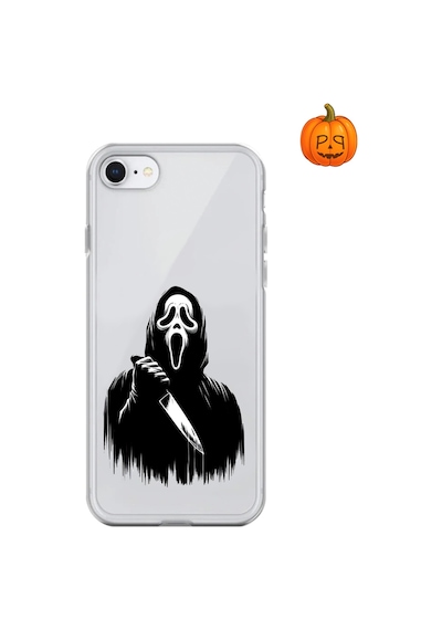 Dali Design Apple Uyumlu iPhone 6 Şeffaf Kılıf Horror 3 Tasarımlı