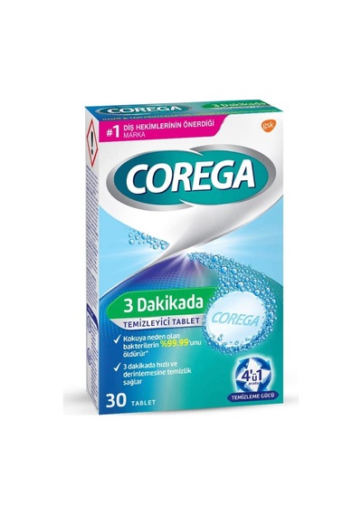 Protez Beyazlatıcı Temizleyici Tablet 30 Adet-mfreyon00418