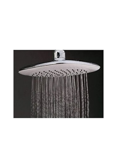 Tema Bianco Tepe Duş Başlığı Paslanmaz Krom Kaplama Ergonomik Oval Tasarım İle Modern Banyo 6998