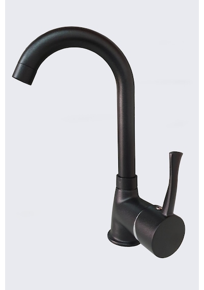 Aqua Siyah Lavabo Bataryası