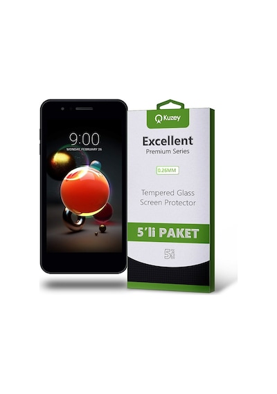 LG Uyumlu K9 Ekran Koruyucu Cam 5 Adet (535078921)