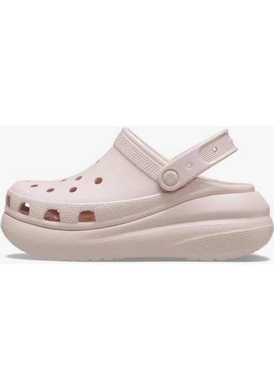 Crocs 207521 Crush 6ur Quartz Platform Taban Kadın Terlik Pudra
