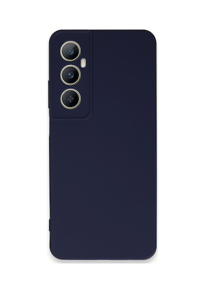 Realme C65 Uyumlu Kılıf First Silikon - Lacivert