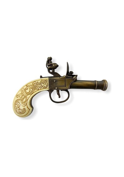 Denix Flintlock Pistol. England 18Th. C.