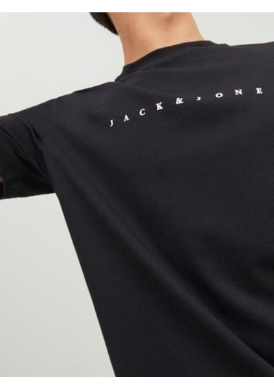 Jack & Jones Jack&jones Essentıals Jjestar Jj Tee Ss Noos Erkek T-shirt 12234746 Siyah