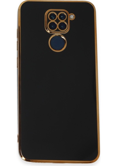Note 9 Kılıf Volet Silikon - Siyah
