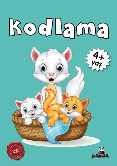 4+ Yaş Kodlama - Pedagog Onaylı- Panda