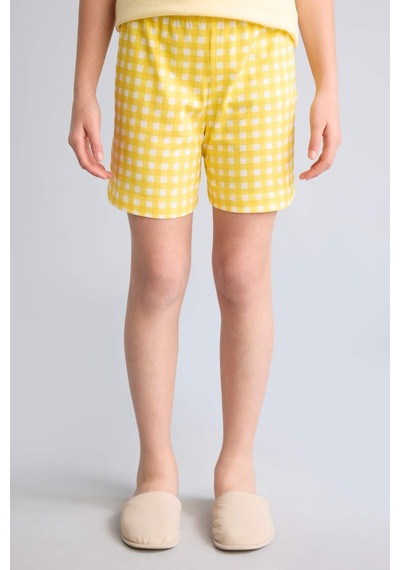 Defacto Regular Fıt 2li Sarı Pijama Takımı Kız Çocuk H5508a826smyl155 Sarı-yl155