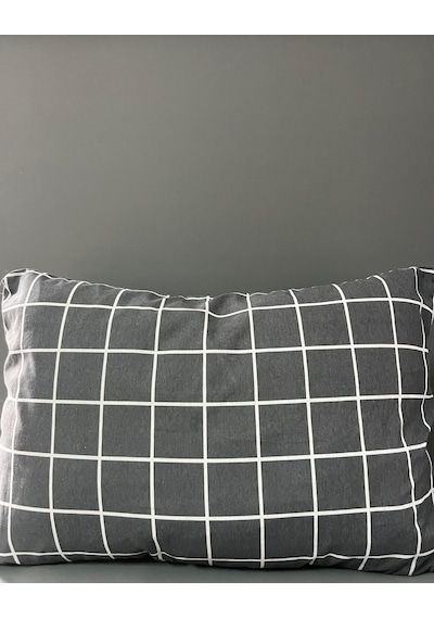 Pamuklu 2 Adet Fermuarlı 50x70 Yastık Kılıfı