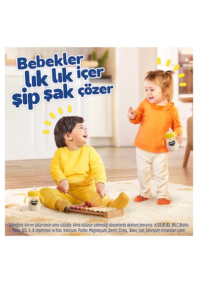 4 Çocuk Devam Sütü 1 Yaş+ 800 Gr X 2 Adet Ayıcık Hediyeli
