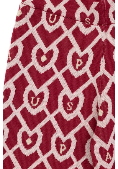 U.s. Polo Assn. Kız Çocuk Pantolon Triko 50316834-vr104 Koyu Frambuaz/dark Raspberry
