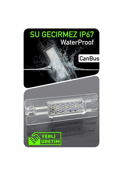 Volkswagen Vw Golf 5 6 7 Plus Sportvan Canbus Led Bagaj Aydınlatma Ledi Lambası