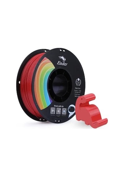 Creality Ender Pla+ Kırmızı Filament 1.75mm 1000gr