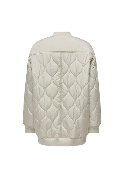 Only Onltına Long Quılted Jacket Otw 15300060 Bej 001