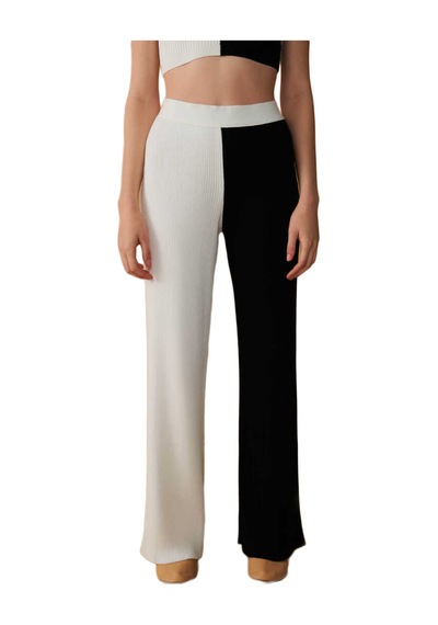 Mısırlı Pantolon Uniseks Siyah Pantolon - W22s04d052pn Siyah