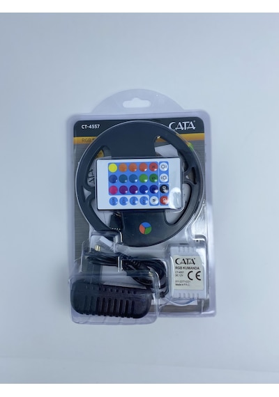 Cata Ct-4557 Rgb Şerit Led Seti ( 5 Mt Rgb Led 3 Renk + Trafo + R (512746503)