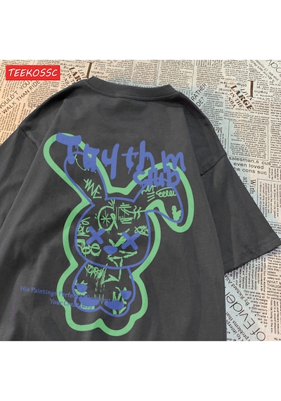Noıssey Urban Pop Graphic Kadın Tişört Koleksiyonukod 5389 Füme