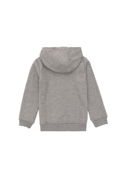 U.S. Polo Assn. Erkek Çocuk Gri Melanj Basic Sweatshirt 50289144-VR086