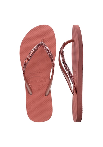 Havaianas Slım Glıtter Iı Simli Parlak Parmak Arası Terlik 4146975-14259 Kiremit