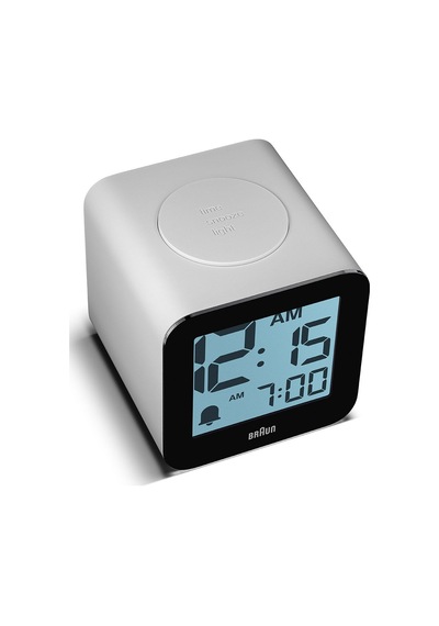 Braun Bc25wp Beyaz Time Speaking Dijital Alarmlı Masa Saati