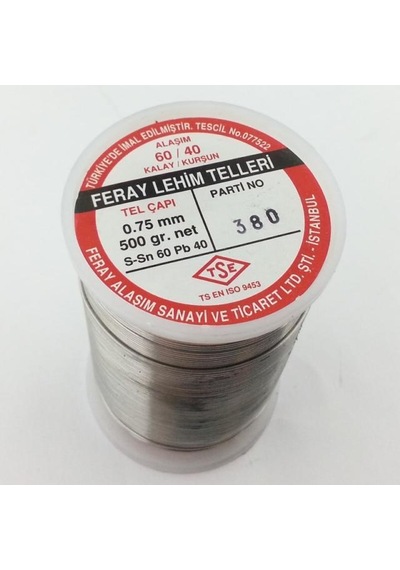 Hatfon Feray Lehim Teli 500Gr 0.75Mm 60/40