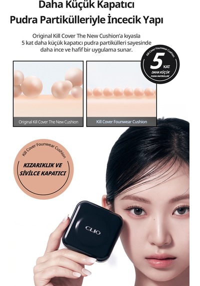 Clıo Kill Cover Founwear Cushion Set 19n Porcelain Spf40pa++