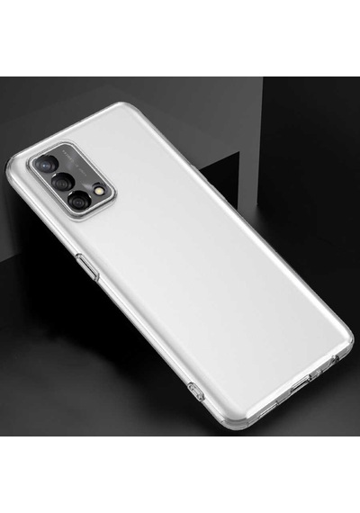 Oppo A74 4G Kılıf Zore Kamera Korumalı Süper Silikon Renksiz