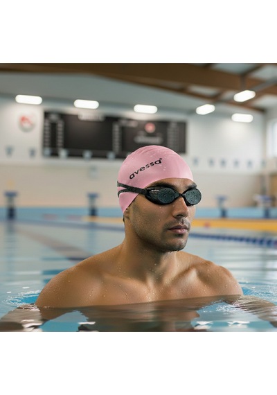 Pembe-silikon Havuz Bonesi - Havuz - Deniz Bonesi - Pu Kaplama - Kulak - Baş Kapatıcı Pembe
