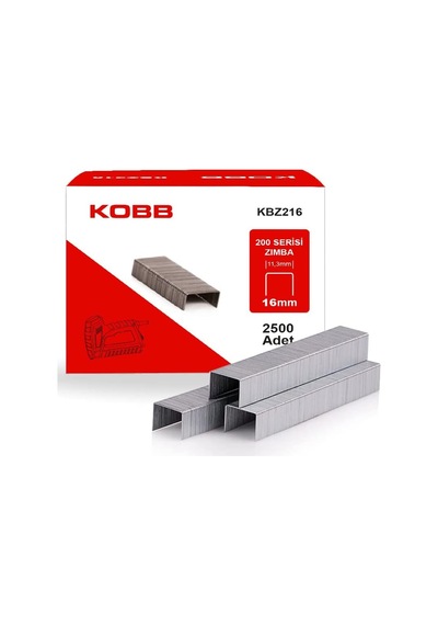 Kbz216 16mm 2500 Adet 200 Serisi Ağır Hizmet Tipi Zımba Teli