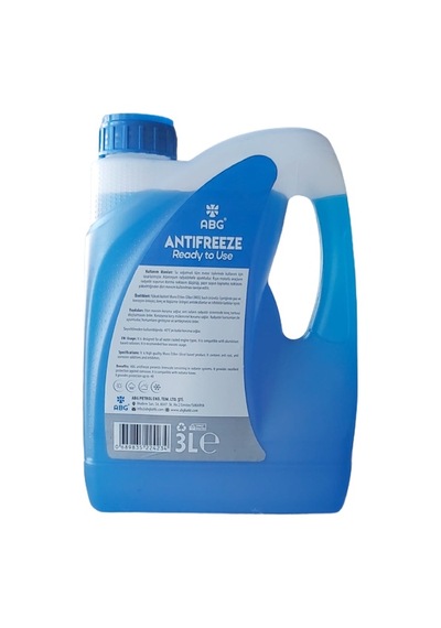 Abg Antifriz Mavi -40° 2025 Üretim 3 L Ultracool