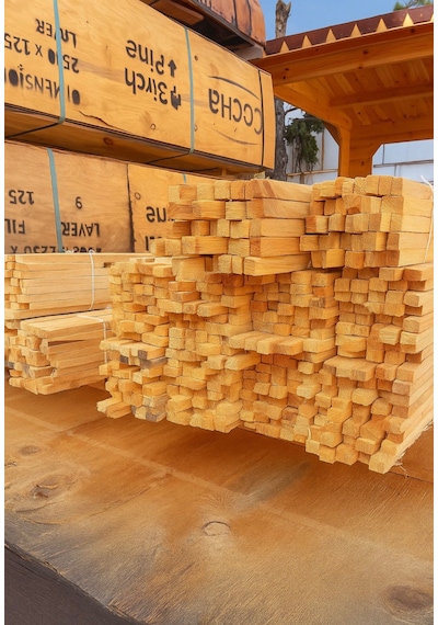 Bağdadiye Ahşap Çam Çıta 1x1.5x200cm