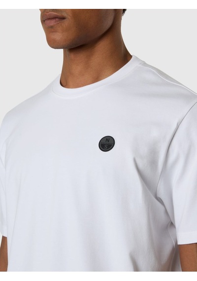 North Sails Erkek T-shirt-33410 Beyaz