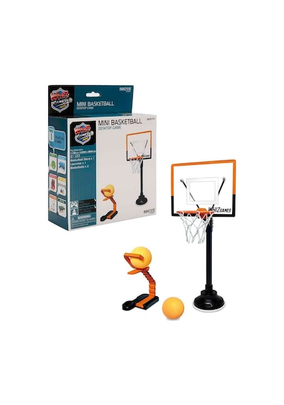 Masaüstü Mini Basketbol Oyunu Fırlatıcılı Pota İle Refleks Geliştiren Masa Oyunu