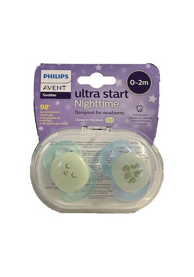 Philips Avent Ultra Start Nighttime 0-2 Ay Erkek Emzik