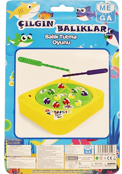 Çılgın Balıklar Balık Tutma Oyunu
