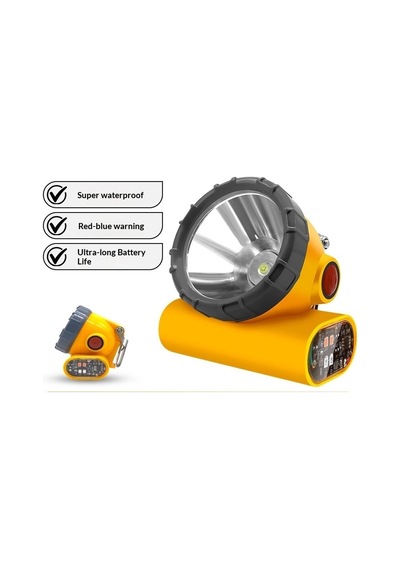 Exprof Explosion-proof Ma Ex 100w Şarjlı Baret Feneri Çok Renkli