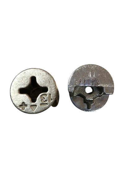 Minifiks Gövde - 15mm Çap X 13.2mm Yükseklik, 25'li Paket, Pratik Ve Dayanıklı Montaj Çözümü Gri
