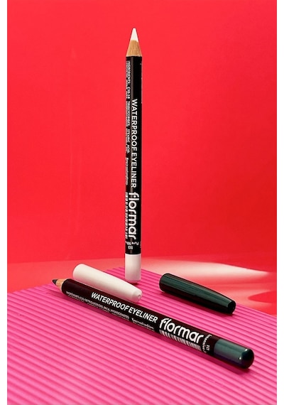 Flormar Waterproof Eyeliner Suya Dayanıklı Kajal Göz Kalemi 113 Pure White