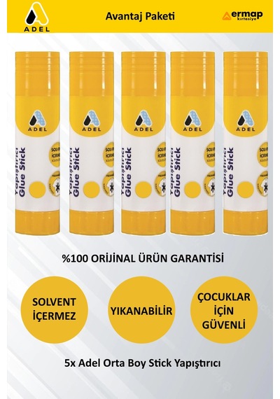 Stick Prit Yapıştıcı Seti Küçük Boy 5x21gr